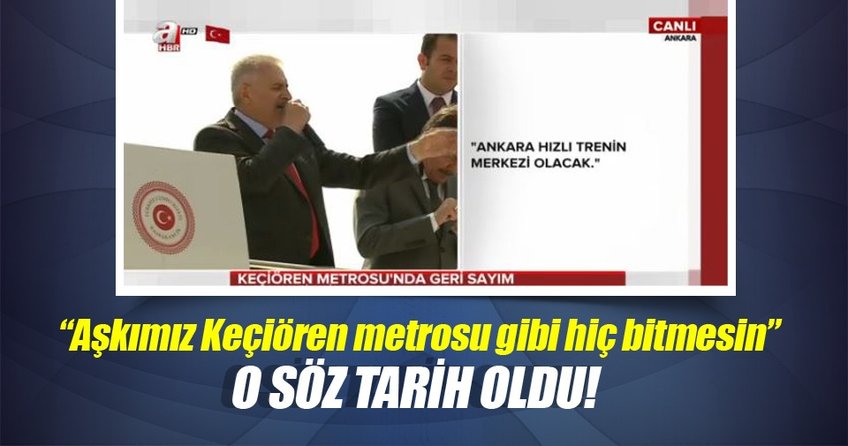 Keçiören metrosu test sürüşüne başlıyor
