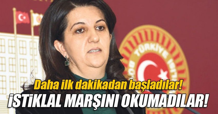 Meclis açılışında Buldan İstiklal Marşı okumadı