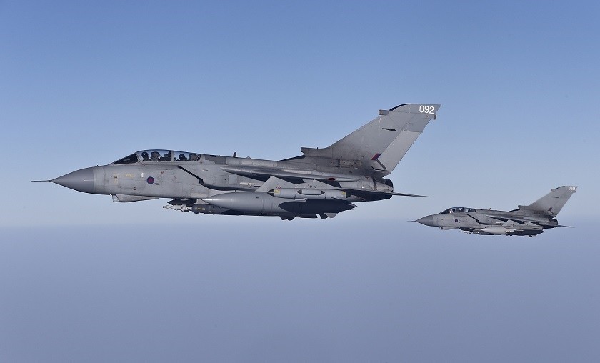 Tornado fighter jets of the British RAF. (REUTERS Photo)