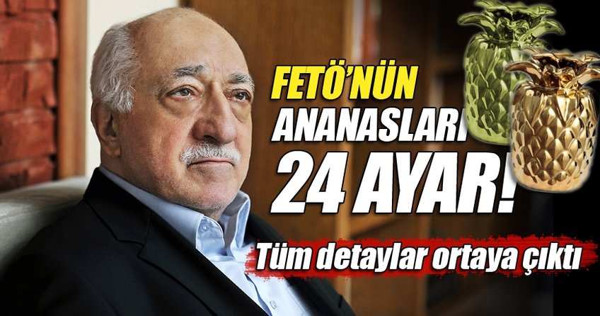 Fetö'nün ananasları 24 ayar