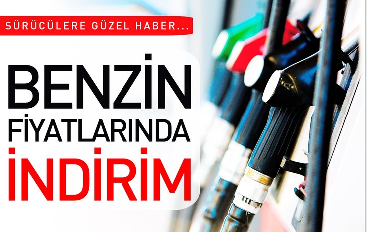 BENZİN FİYATLARINDA İNDİRİM