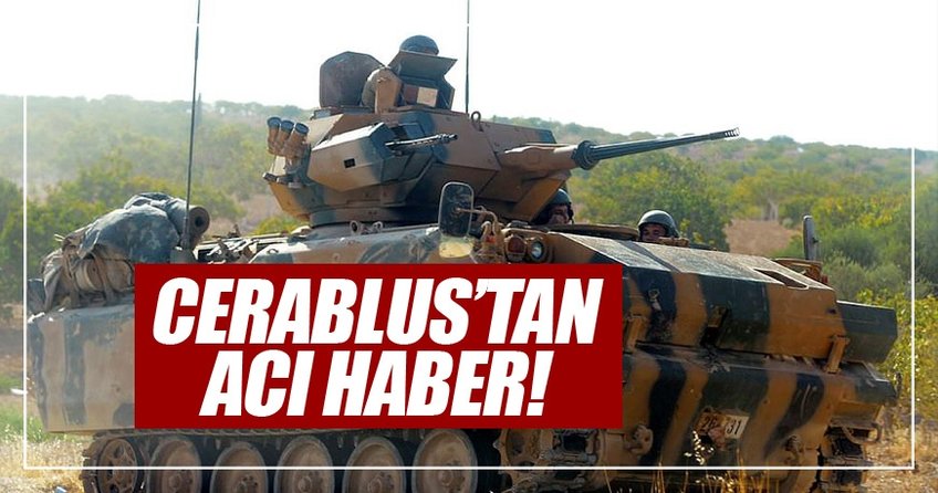 Cerablus'ta tanka roketli saldırı: 1 şehit