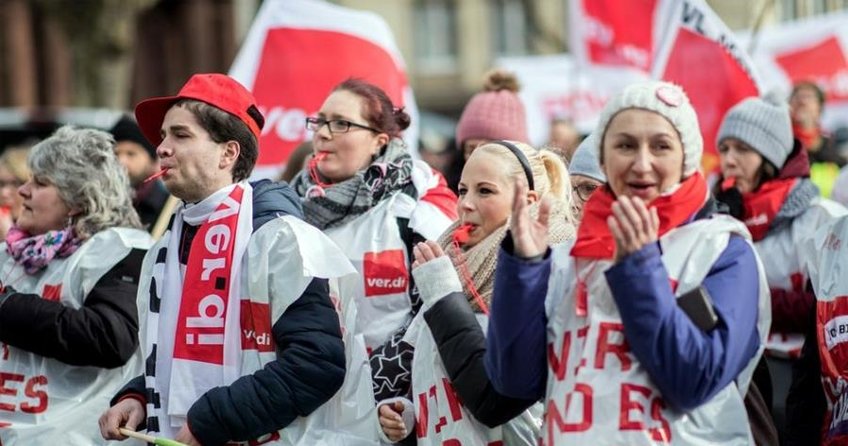 NRW’de grevler hayatı felç ediyor