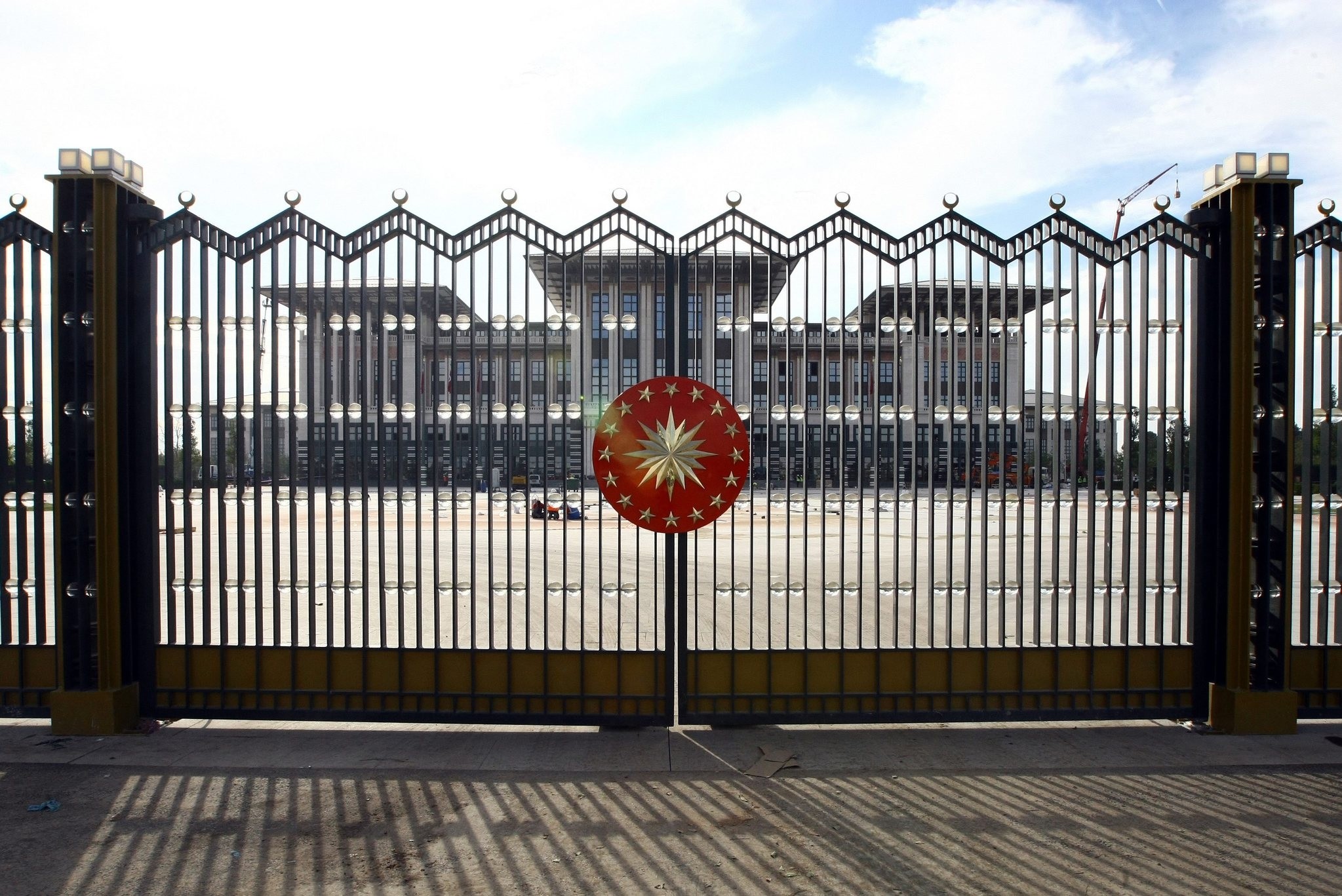 Presidential Complex of the Republic of Turkey located in Beu015ftepe neighborhood of Ankara. (SABAH Photo)