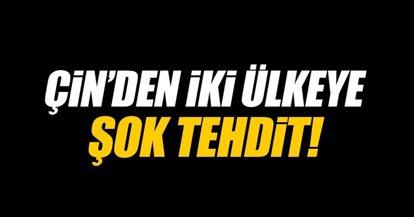 Çin, ABD ve Kore'yi tehdit etti