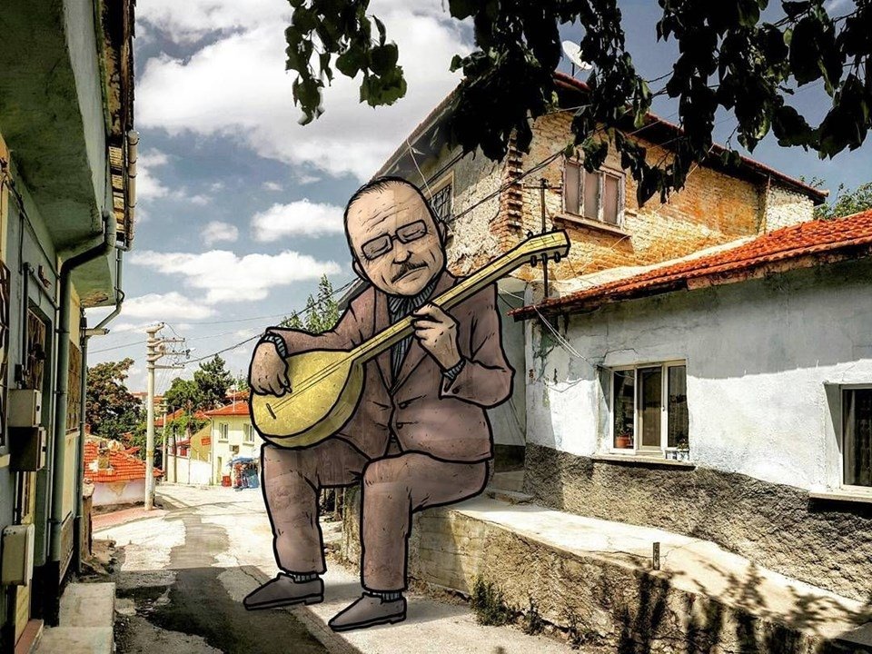 Dev Illustrasyonlarla Sokaklarin Hikayeleri Esquire