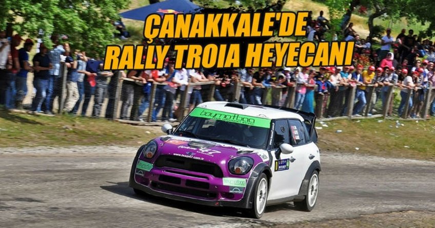 Çanakkale’de Rally Troia heyecanı