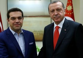 Erdoğan ile görüşen Çipras: Darbelere karışanların Yunanistan’da yeri yok