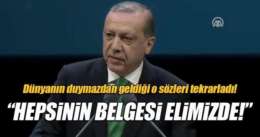 Silah veriyorsanız hepsinin belgesi elimizde