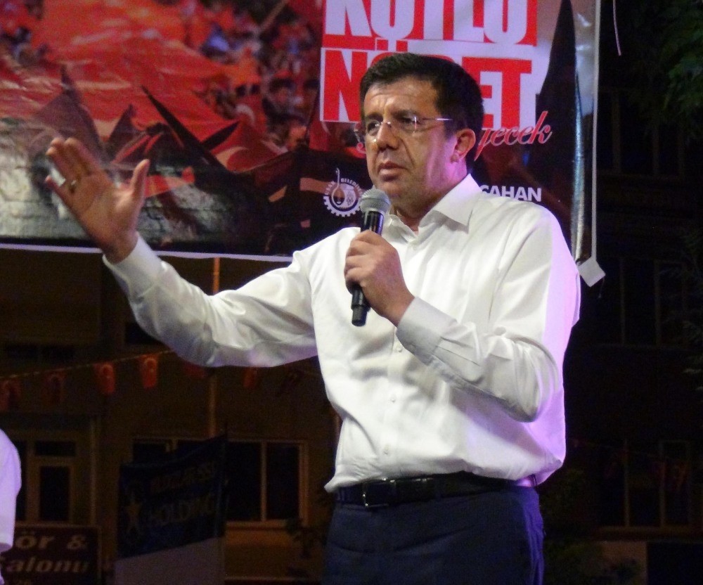 Economy Minister Nihat Zeybekci