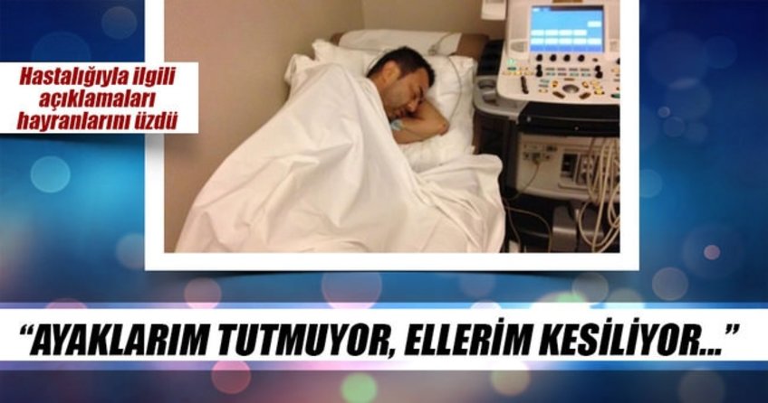 Serdar Ortaç'tan hastalığıyla ilgili üzen açıklamalar!