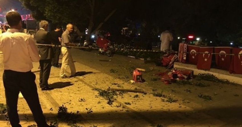 Antalya'da patlama: 2 yaralı