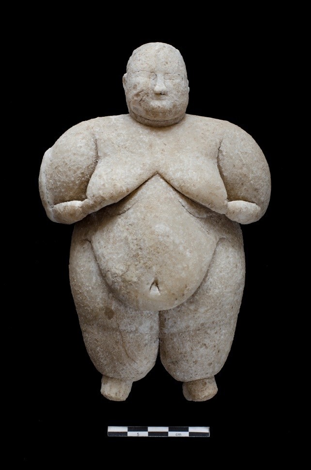 Neolithic figurine, over 7,000 years old, unearthed at Turkey’s Çatalhöyük
