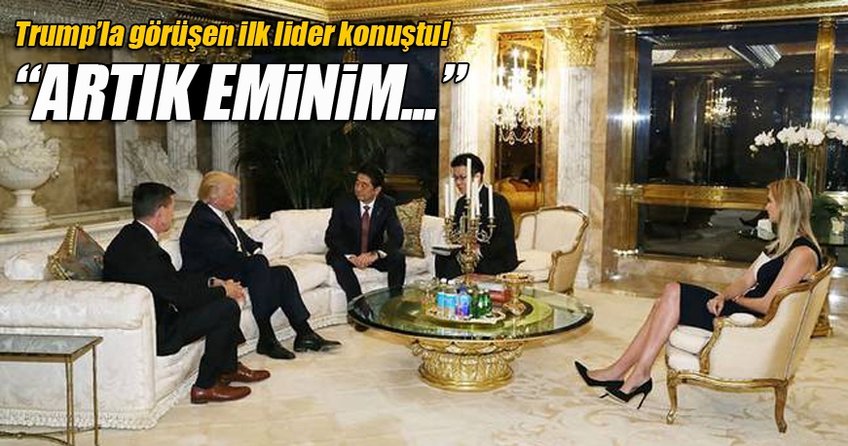 Japonya Başbakanın'dan Trump yorumu