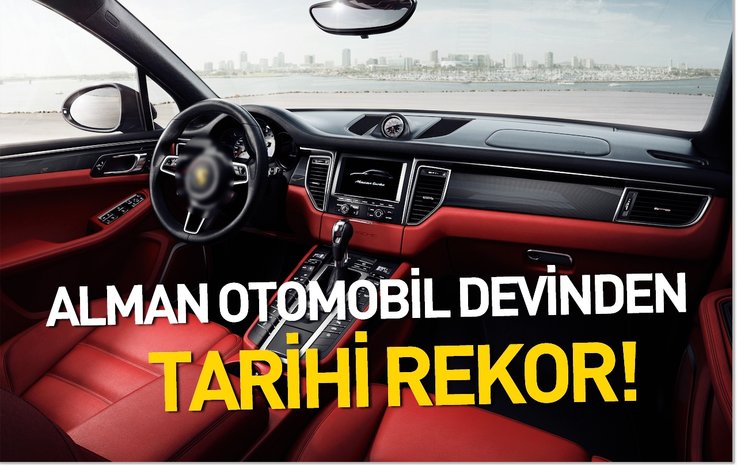 ALMAN OTOMOTİV DEVİNDEN TARİHİ REKOR!