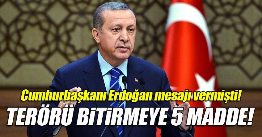 Teröre karşı yeni konsept
