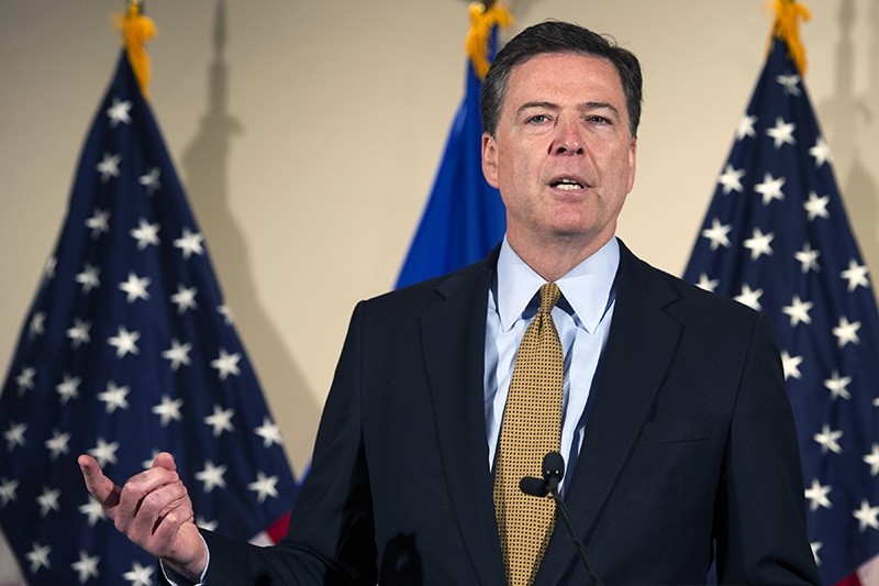 FBI Director James Comey makes a statement at FBI Headquarters in Washington, Tuesday, July 5, 2016. Comey said 110 emails sent or received on Hillary Clinton's server contained classified information. (AP Photo)