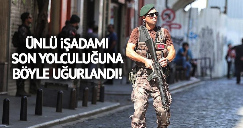 İşadamı İshak Alaton son yolculuğuna uğurlandı
