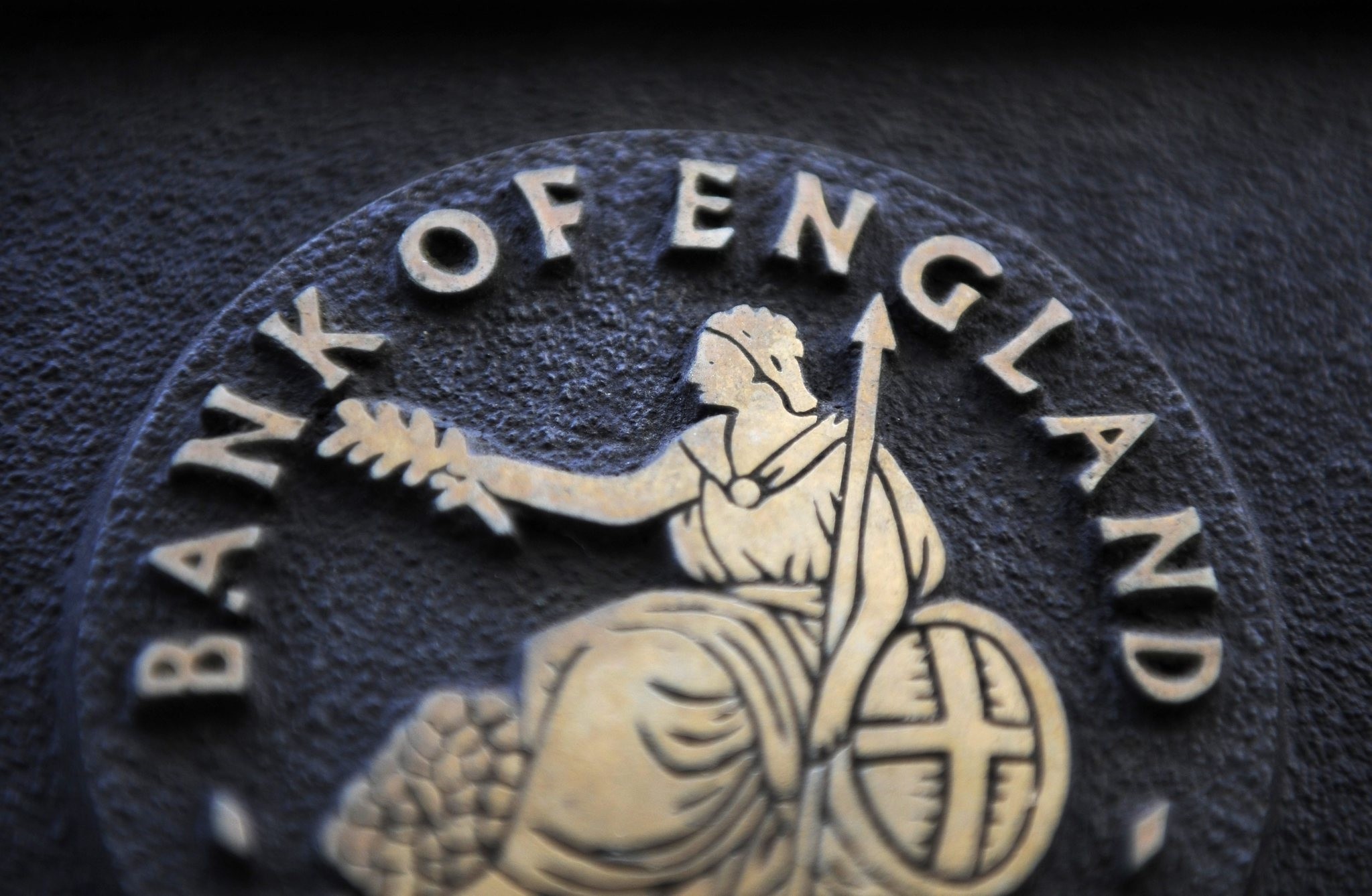 A file photo dated 22 January 2014 showing a Bank of England logo, London, Britain. The Bank of England on 04 September 2014 left interest rates at their historic low of 0.5 per cent. (EPA Photo)