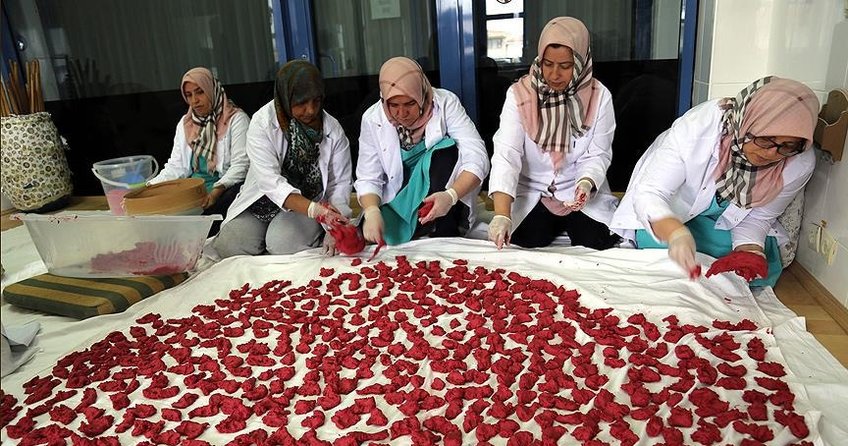 'Şifa çorbası' kış için hazırlanıyor