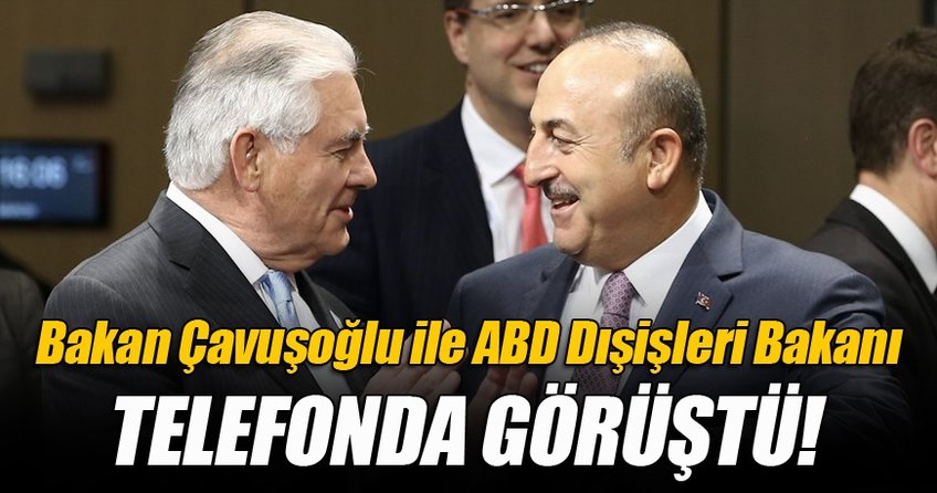 Dışişleri Bakanı Çavuşoğlu ABD'li mevkidaşıyla görüştü