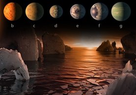 NASA açıkladı: Dünya'ya benzer, su ve canlılık barındırabilecek 7 gezegen bulundu