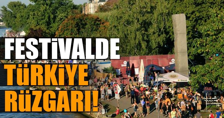 Festivalde Türkiye rüzgarı