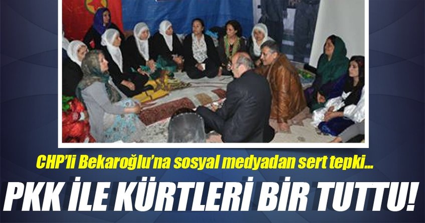 CHP'li Bekaroğlu'na ''Kürt'' tepkisi