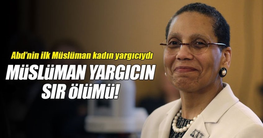 ABDnin ilk Müslüman kadın yargıcı nehirde ölü bulundu