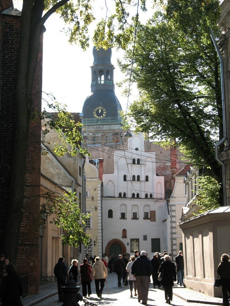 A street in Latvia