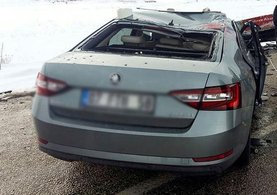 Ağır ceza hakimi, savcı eşi ve 2 çocuğu toplam 5 kişi kazada yaralandı