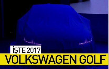 İşte 2017 Volkswagen Golf fotoğrafları