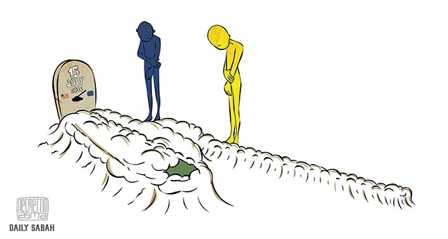 Illustration by Necmettin Asma - twitter.com/necmettinasma