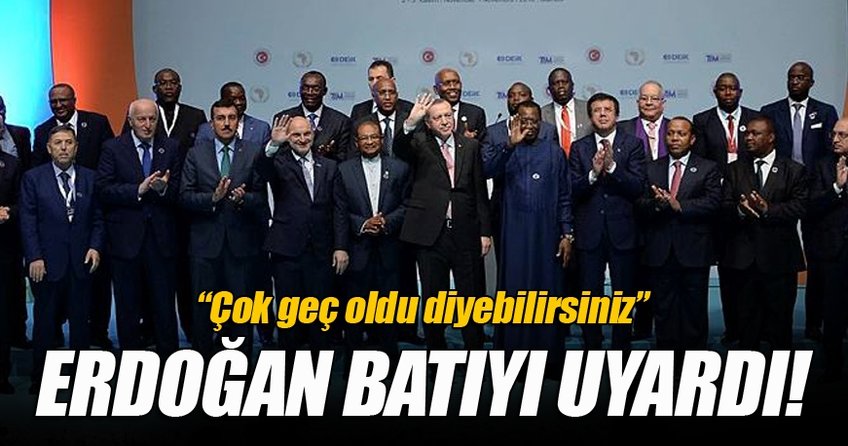 Erdoğan'dan Afrika ülkelerine FETÖ uyarısı
