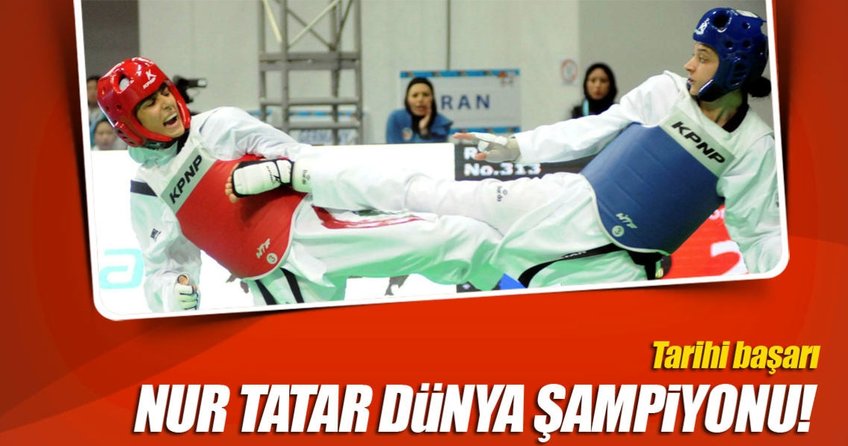 Nur Tatar Dünya Şampiyonu oldu
