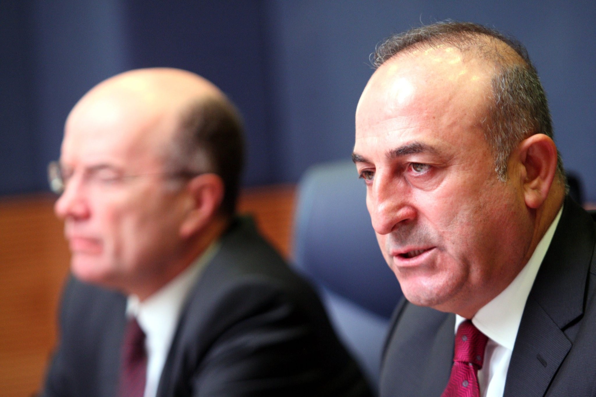 FM u00c7avuu015fou011flu informs the TGNA Foreign Affairs Commission on Feb. 25, 2016. (AA Photo)