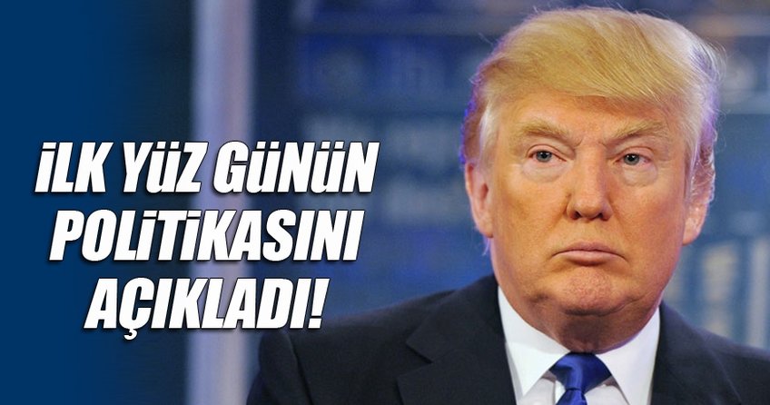 Trump, ilk yüz günlük vaatlerini yayınladı