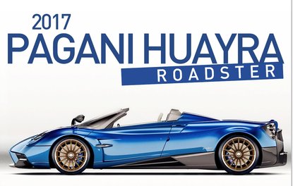 2017 Pagani Huayra Roadster