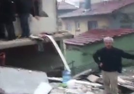 Kağıthane hürriyet mahallesinde patlama