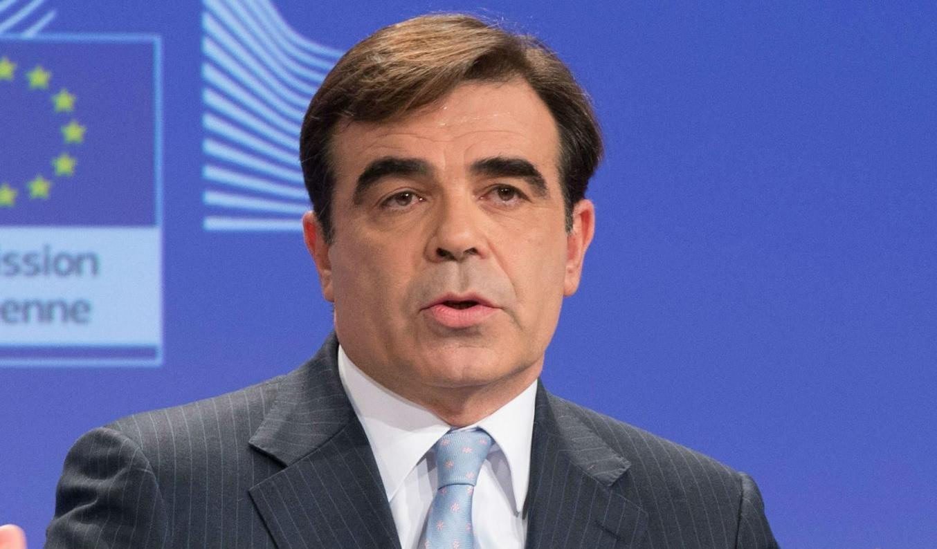 Margaritis Schinas, the current Chief Spokesperson of the European Commission.