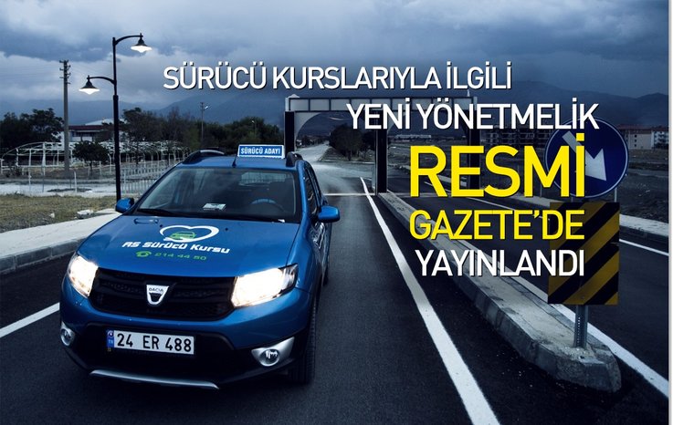 SÜRÜCÜ KURSLARIYLA İLGİLİ YENİ YÖNETMELİK RESMİ GAZETE’DE YAYINLANDI