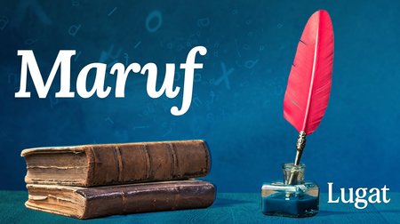 Maruf ne demek? I Lugat