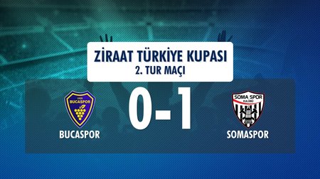 Bucaspor 0 - 1 Somaspor (Ziraat Türkiye Kupası 2.Tur Maçı)
