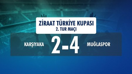 Karşıyaka 2-4 Muğlaspor (Ziraat Türkiye Kupası 2. Tur Maçı)