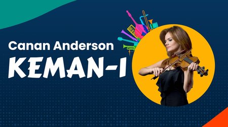 Canan Anderson'dan Keman dinletisi