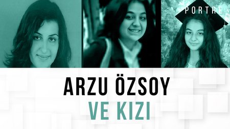 Arzu Özsoy ve kızı