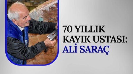70 yıllık kayık ustası: Ali Saraç