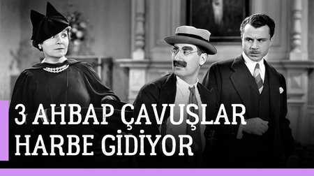 3 Ahbap Çavuşlar Harbe Gidiyor Film Fragmanı | Duck Soup Trailer