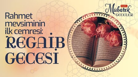 Rahmet Mevsiminin İlk Cemresi