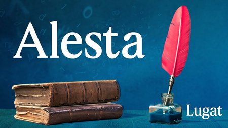 Alesta ne demek? | Lugat